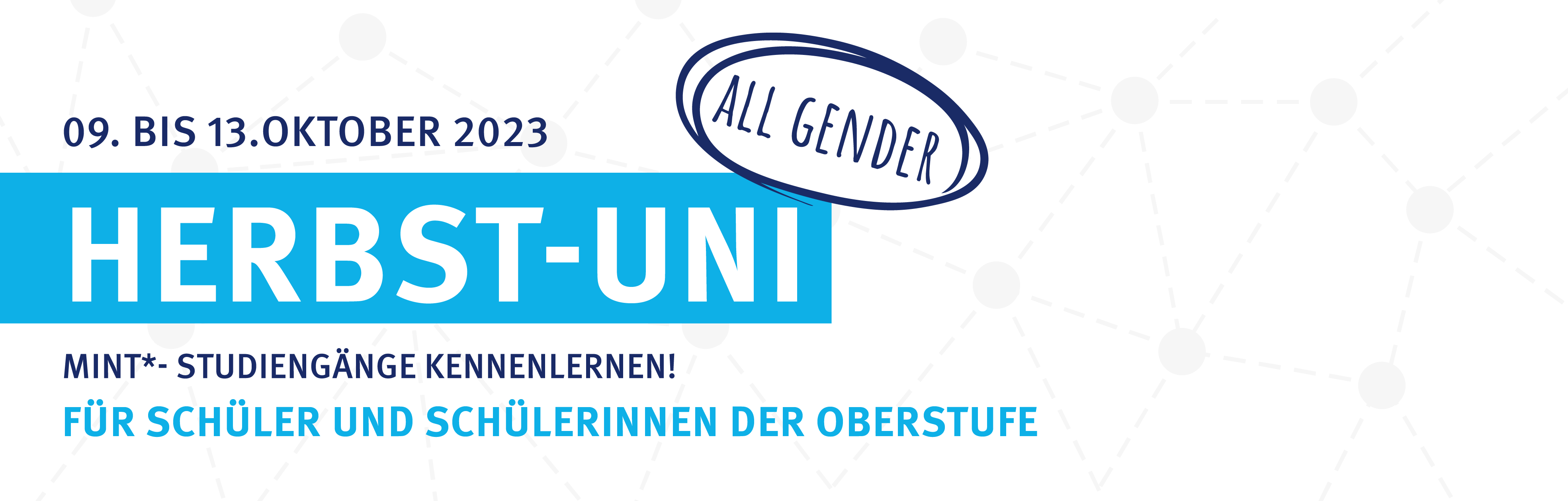 Anmeldung Herbst-Uni "all gender" 2023